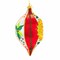 Huras Family 7.25 In Canterbury Cheer Poinsettias Christmas Tree Ornament , Christmas Decor Classic Merry & Bright Reflector Lemon Drop
